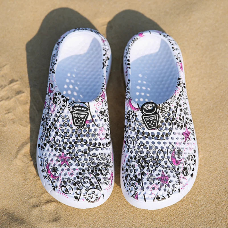 Pink Petal Clogs
