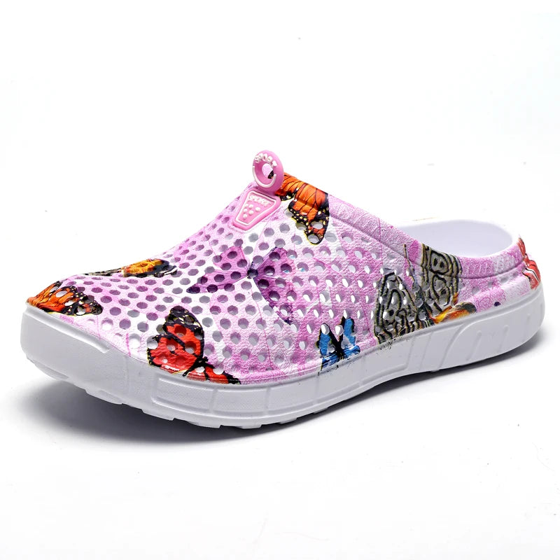Pink Petal Clogs