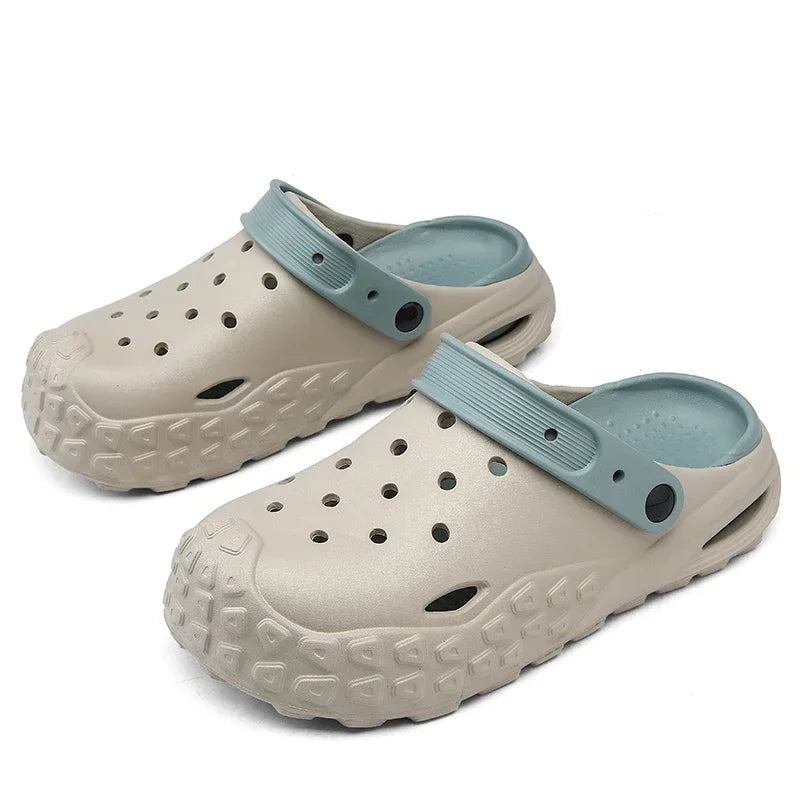Taupe Trek Clogs