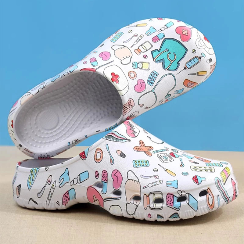 Doodled Clogs