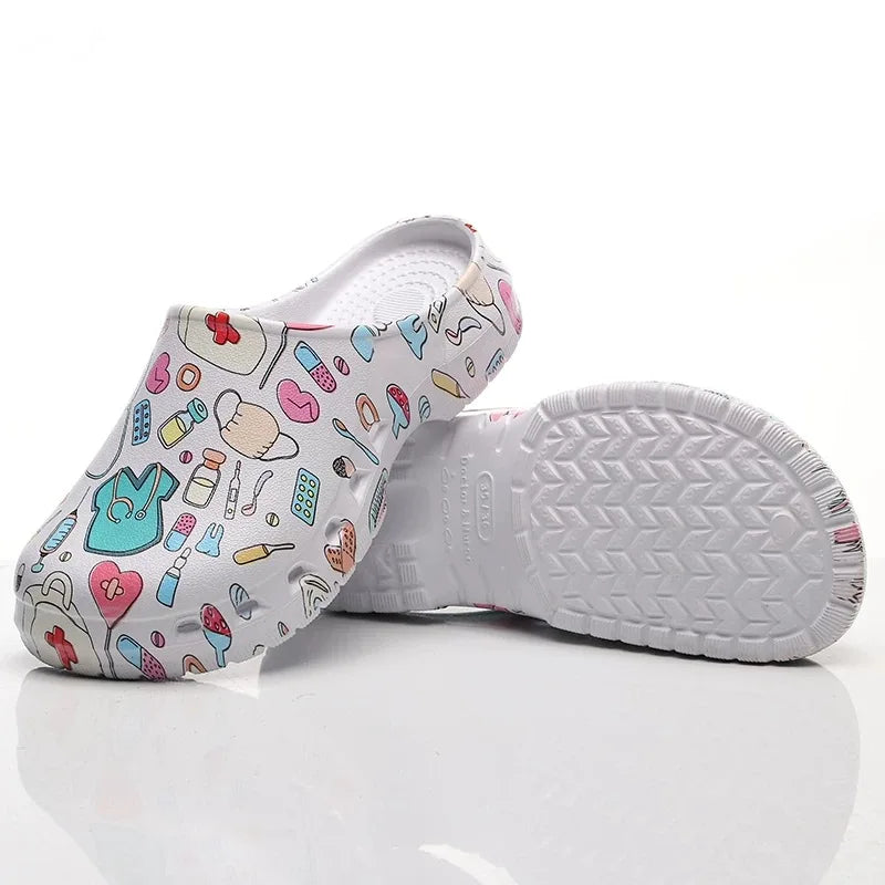 Doodled Clogs