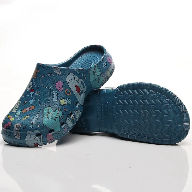 Doodled Clogs