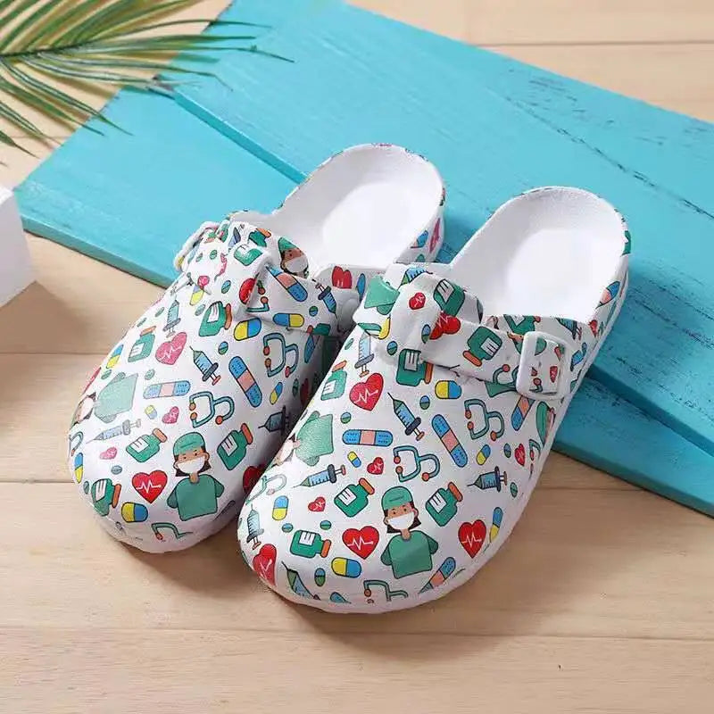 Doodled Clogs