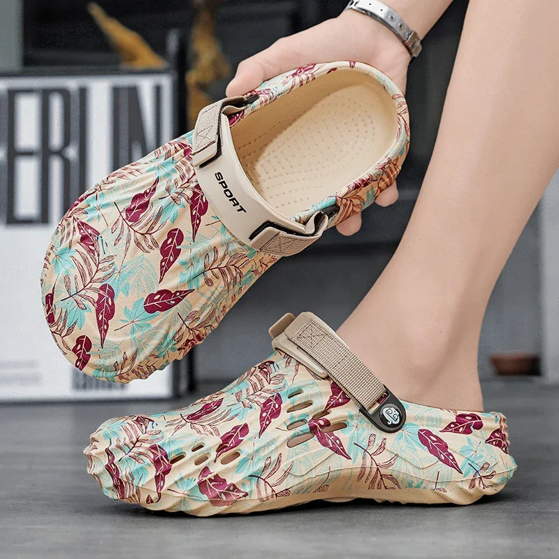 Boho Blossom Clogs