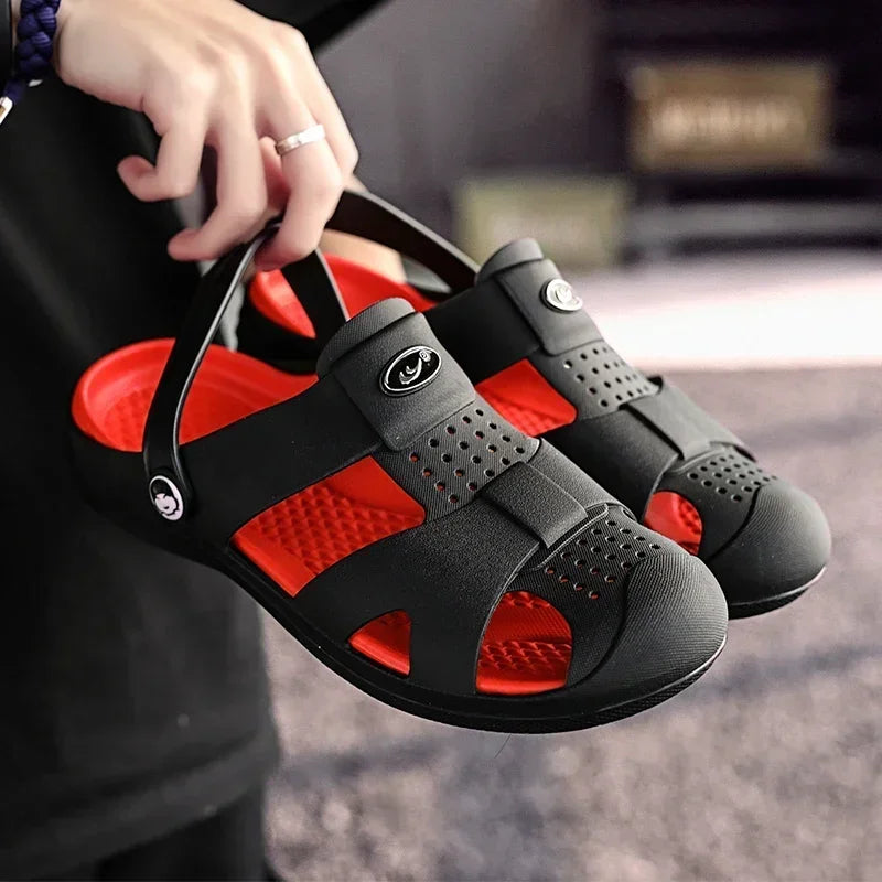 Crimson Core Clogs