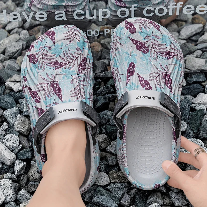 Boho Blossom Clogs