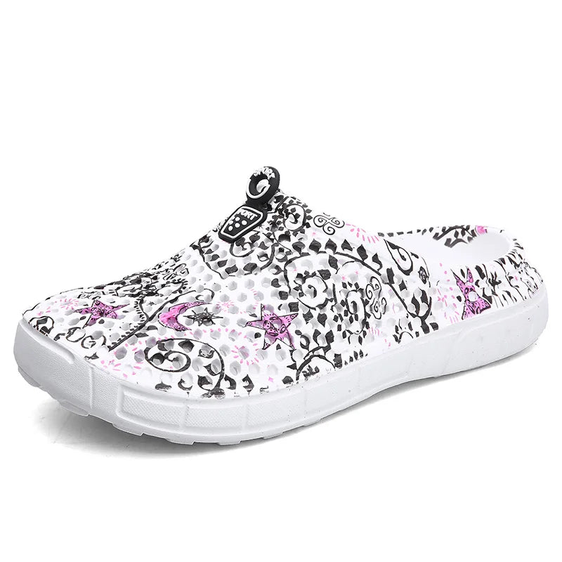 Pink Petal Clogs