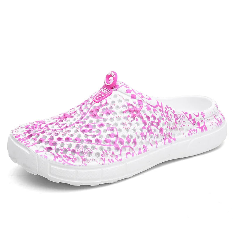 Pink Petal Clogs