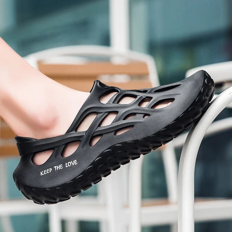 Love Lattice Clogs