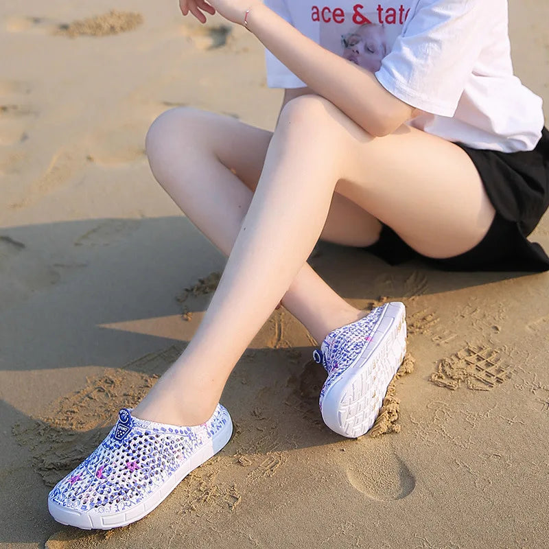 Pink Petal Clogs