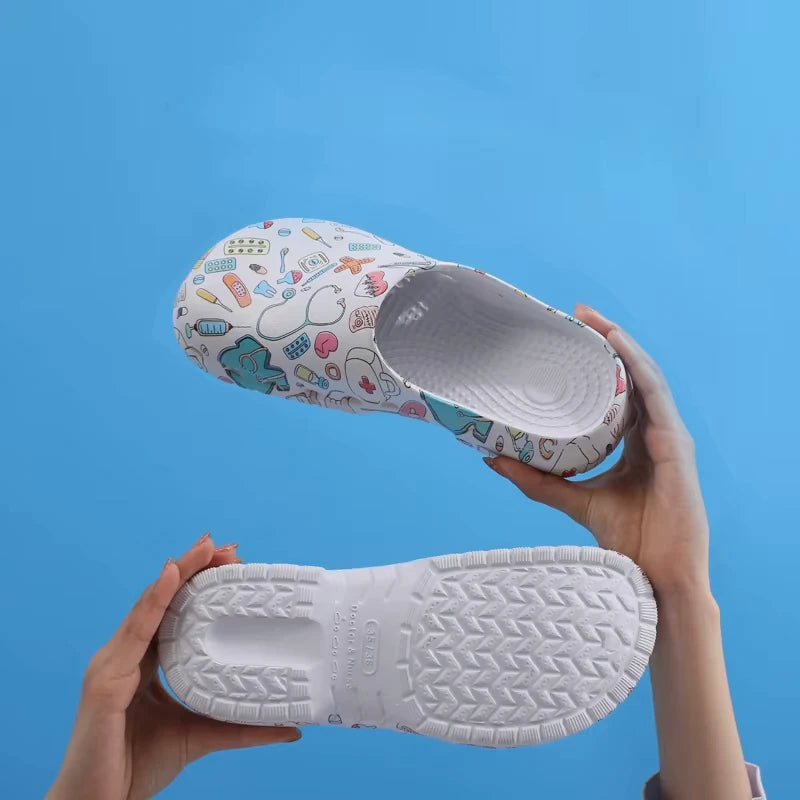 Doodled Clogs