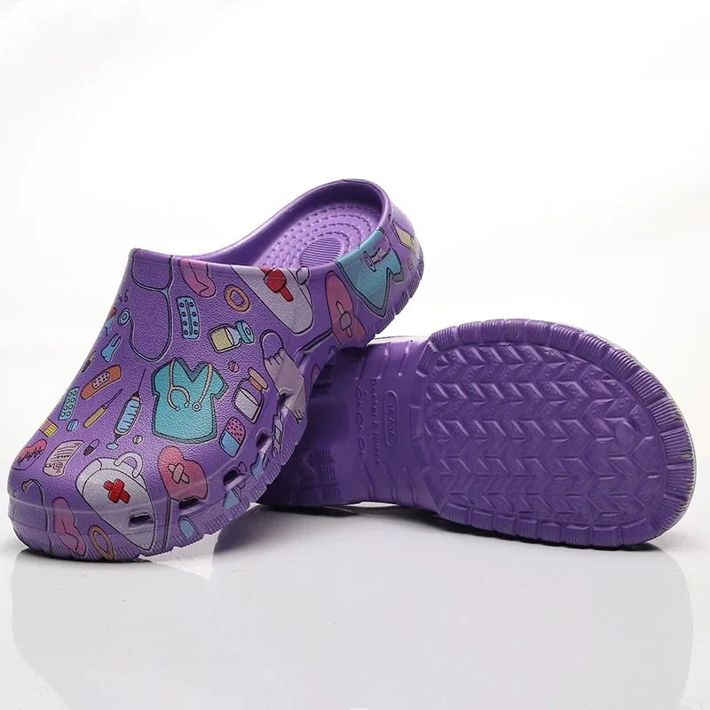 Doodled Clogs